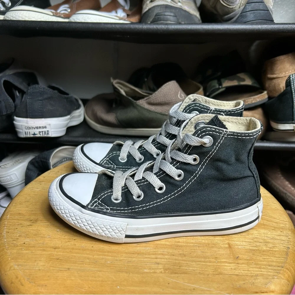 Converse ctas hi black
